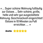 Lejlighed Ferienloft Sternenblick - Strandnah, Haustierfreundlich, Tolle Kueche, Workation, Platz Fuer Bis Zu 5 Erwachsene *