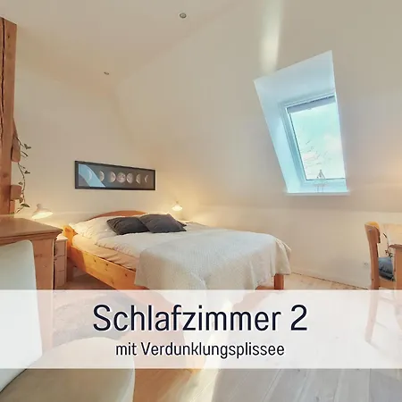 Ferienloft Sternenblick - Strandnah, Haustierfreundlich, Tolle Kueche, Workation, Platz Fuer Bis Zu 5 Erwachsene Апартаменты
