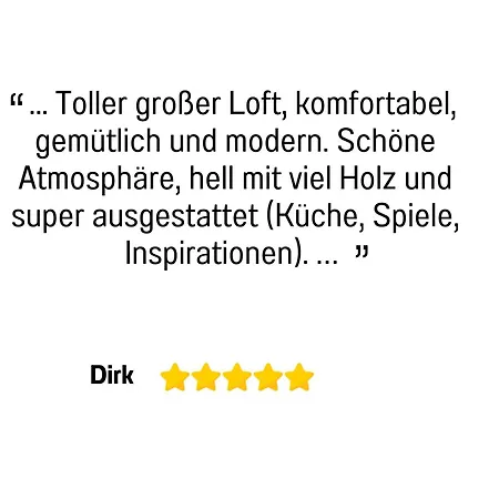 Ferienloft Sternenblick - Strandnah, Haustierfreundlich, Tolle Küche, Optimal Für Workation, 4 Personen *