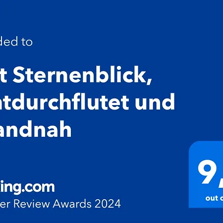 Ferienloft Sternenblick - Strandnah, Haustierfreundlich, Tolle Kueche, Workation, Platz Fuer Bis Zu 5 Erwachsene Апартаменты